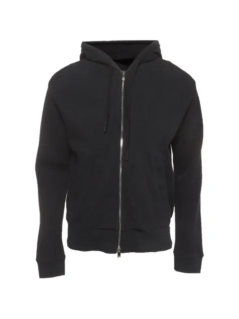 Theory Balena Studio waffle-knit hoodie