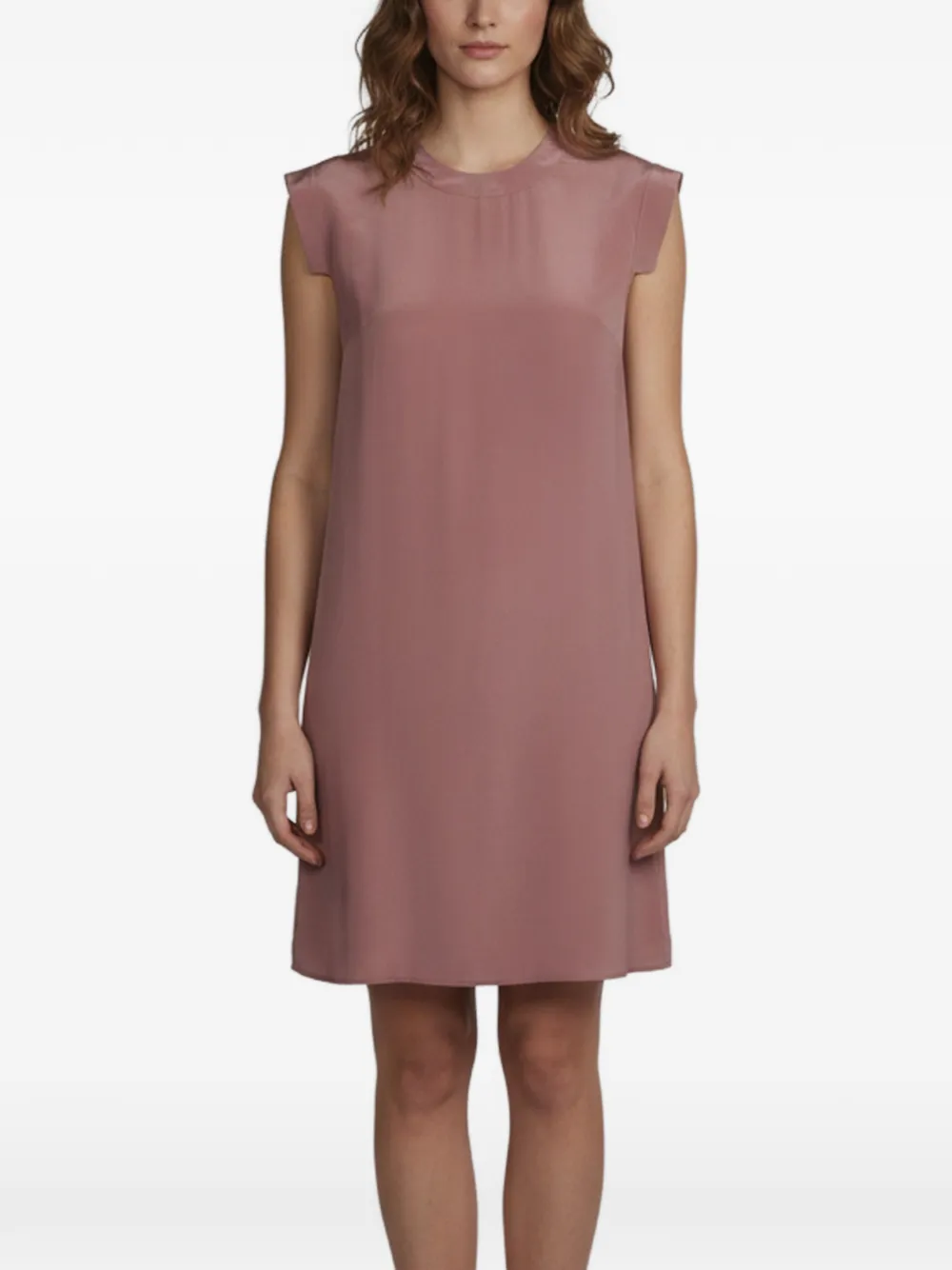 AllSaints robe courte Tonya en crêpe - Violet