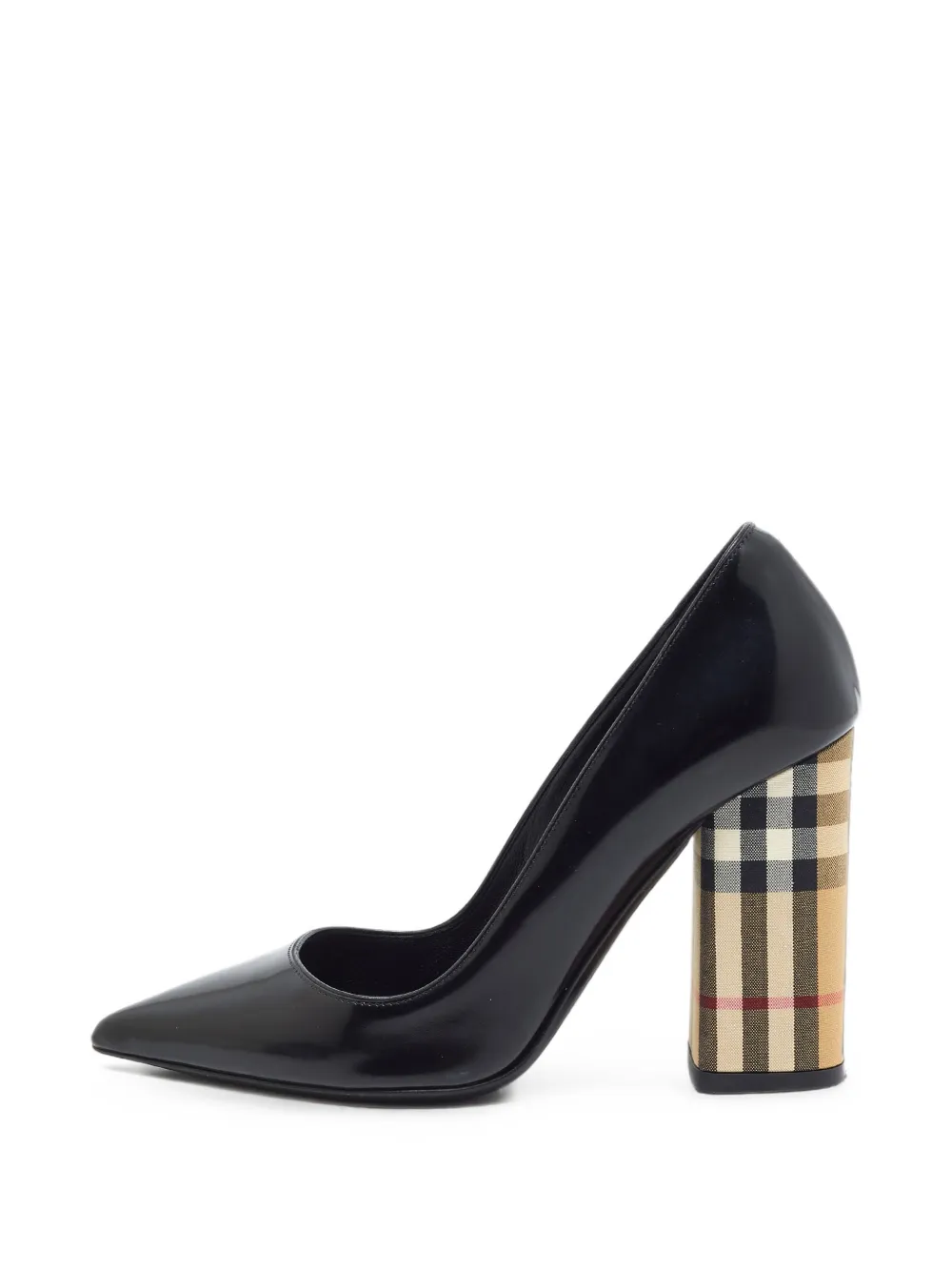 Burberry Pre-Owned escarpins Dashwood à talon épais - Noir Burberry Pre-Owned escarpins Dashwood à talon épais - Noir