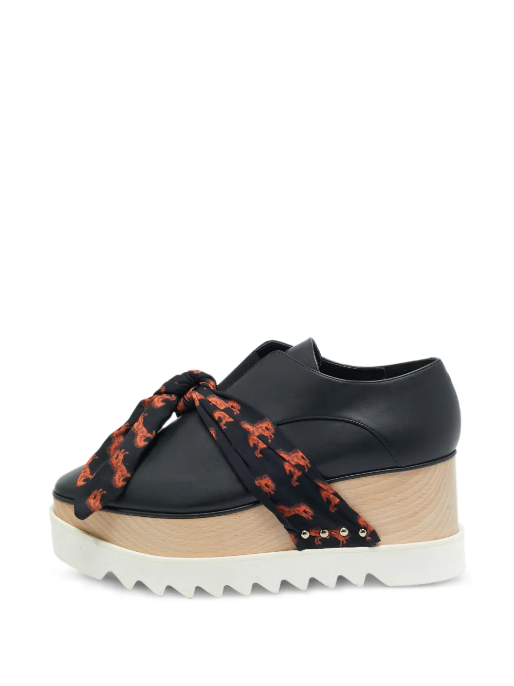 Stella McCartney Pre-Owned Elyse platform slip-on shoes - Schwarz