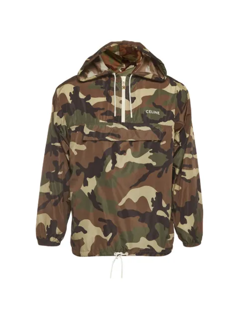 Celine Pre-Owned camouflage-print windbreaker jacket