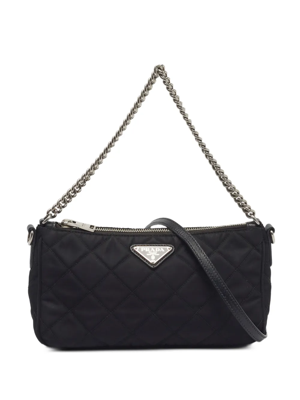 Prada Pre-Owned Impuntu quilted crossbody bag - Nero
