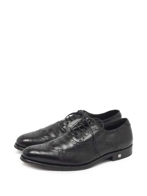 Balmain Pre-Owned Oxford-sko i læder