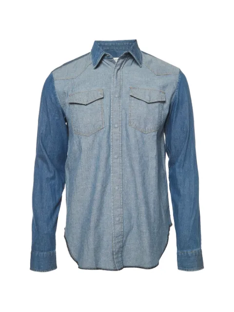Maison Martin Margiela Pre-Owned two-tone button-front shirt