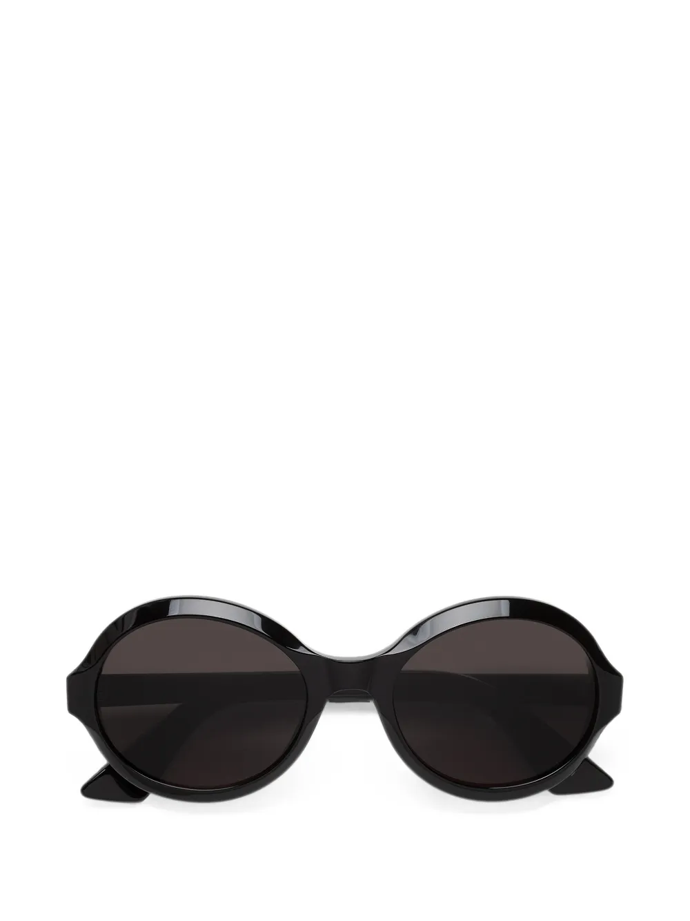 Marni Eyewear Black Nozea ronde zonnebril Zwart
