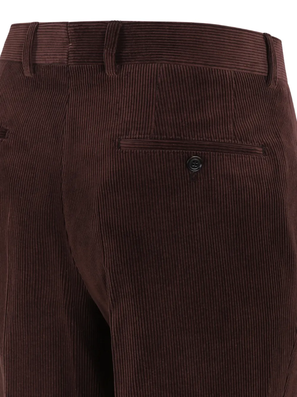 CAMEL ACTIVE Ribfluwelen plooibroek Bruin