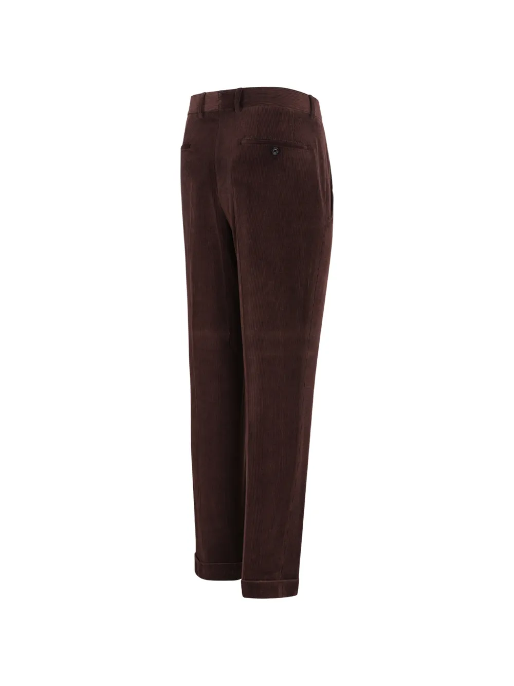 CAMEL ACTIVE Ribfluwelen plooibroek Bruin