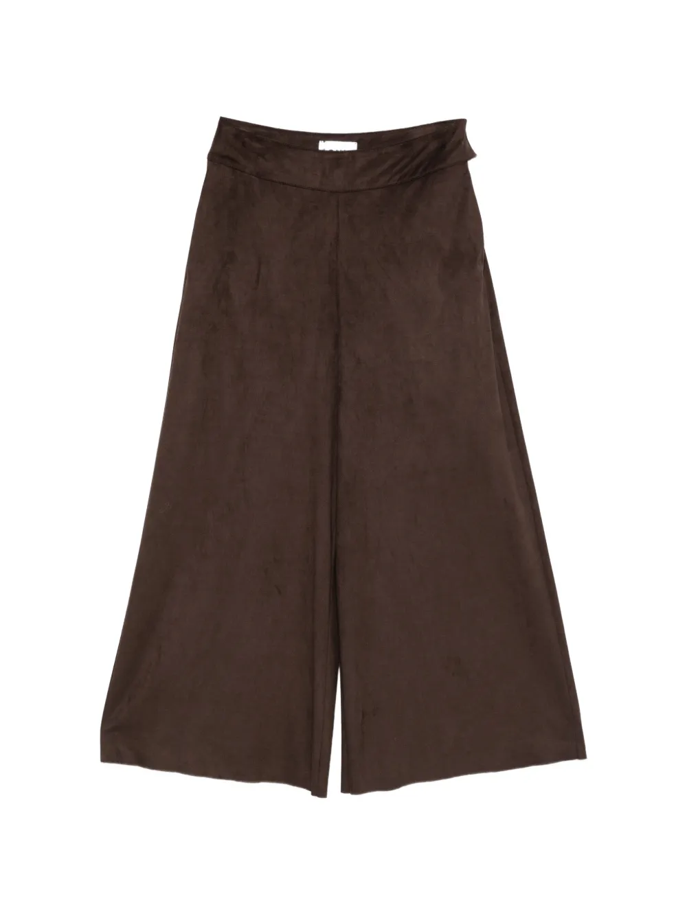 Niu suede-effect trousers