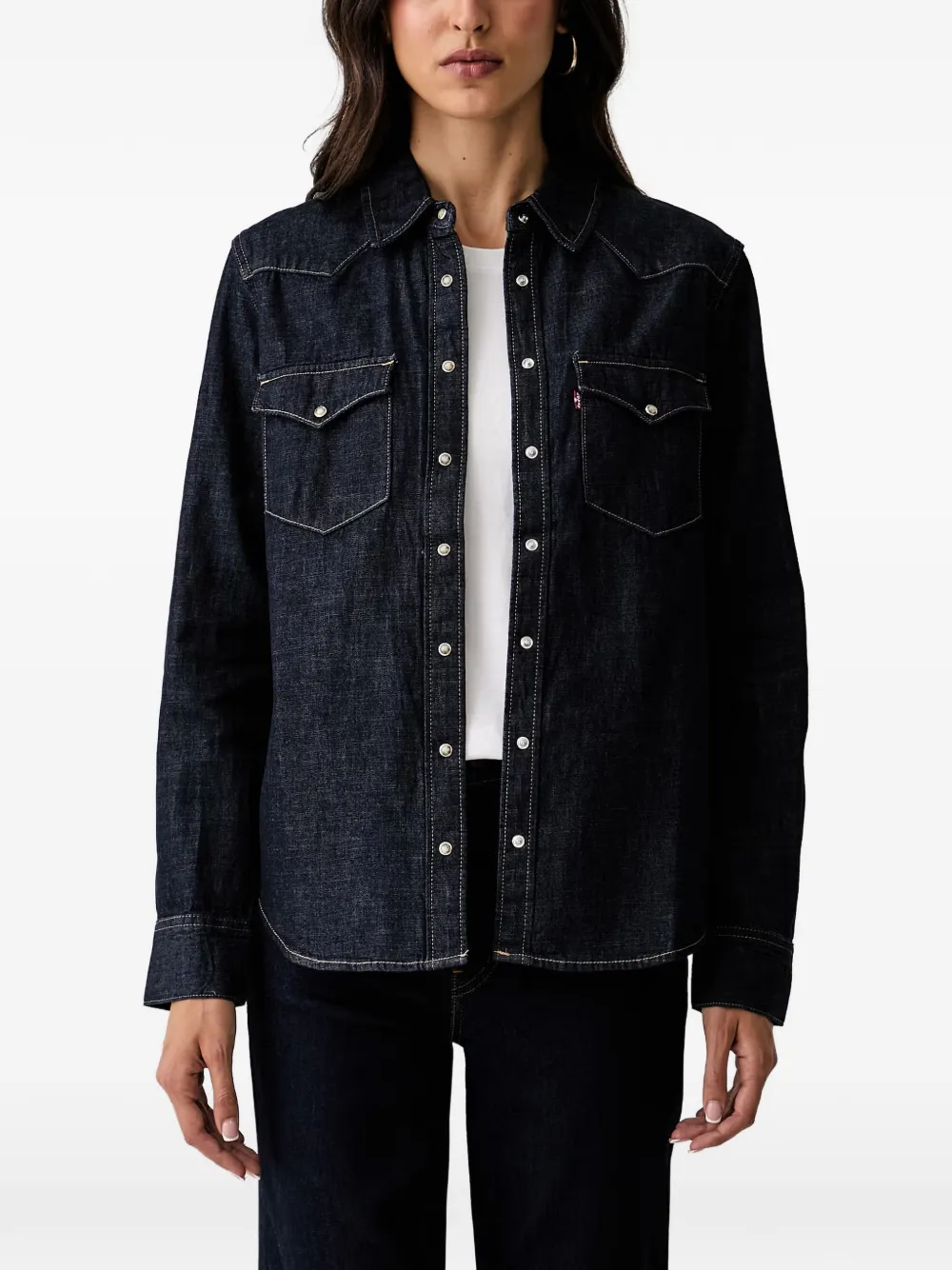 Levi's western-style denim shirt
