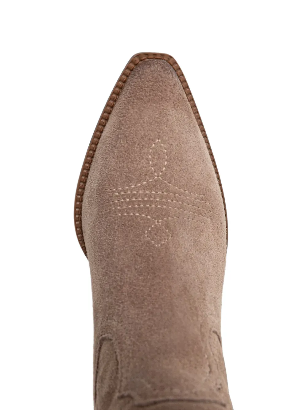 LIU JO Suède cowboylaarzen Bruin
