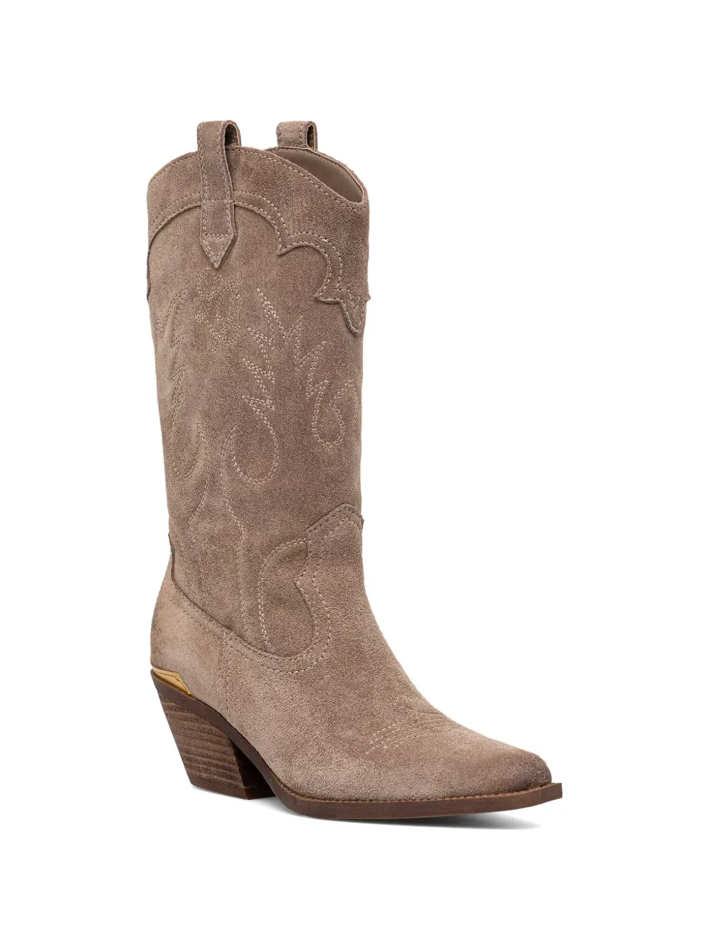 LIU JO Suède cowboylaarzen Bruin