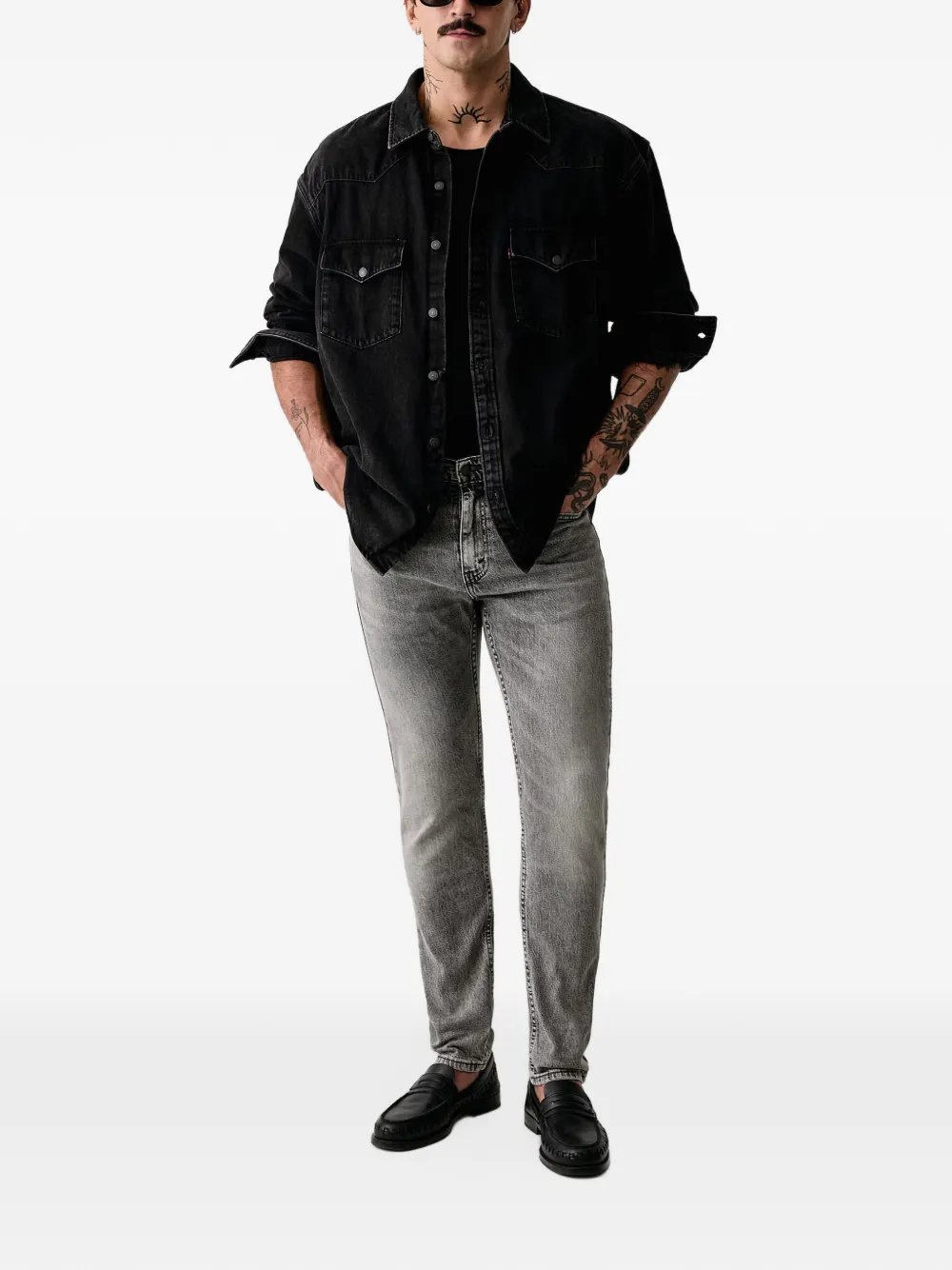 Levi's 515 slim-fit jeans Grijs