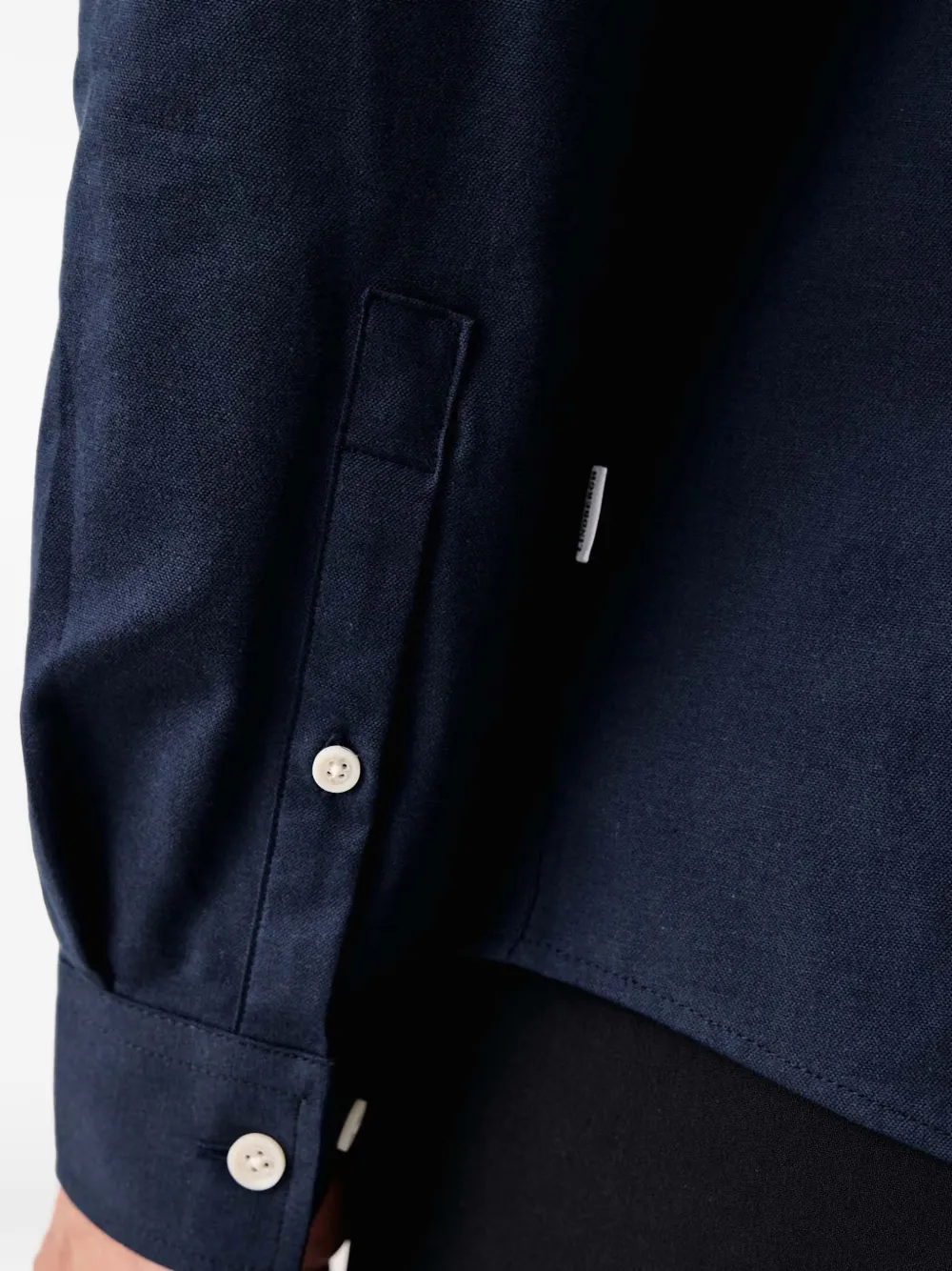 Lindbergh Oxford overhemd met lange mouwen Blauw