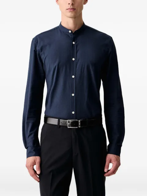 Lindbergh long-sleeve oxford shirt