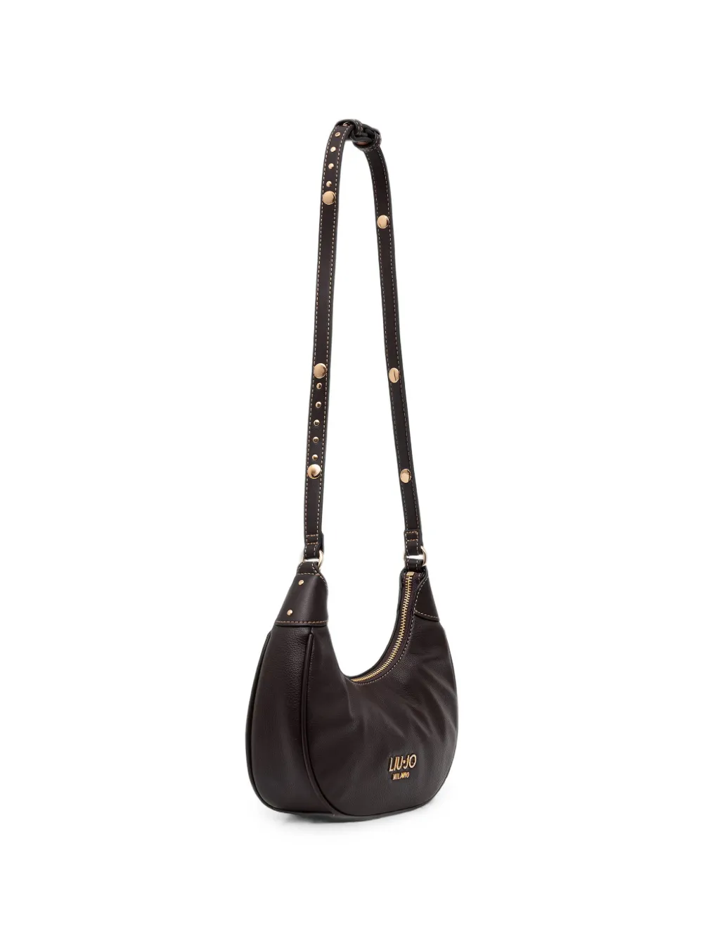 LIU JO Crossbodytas met studs Bruin