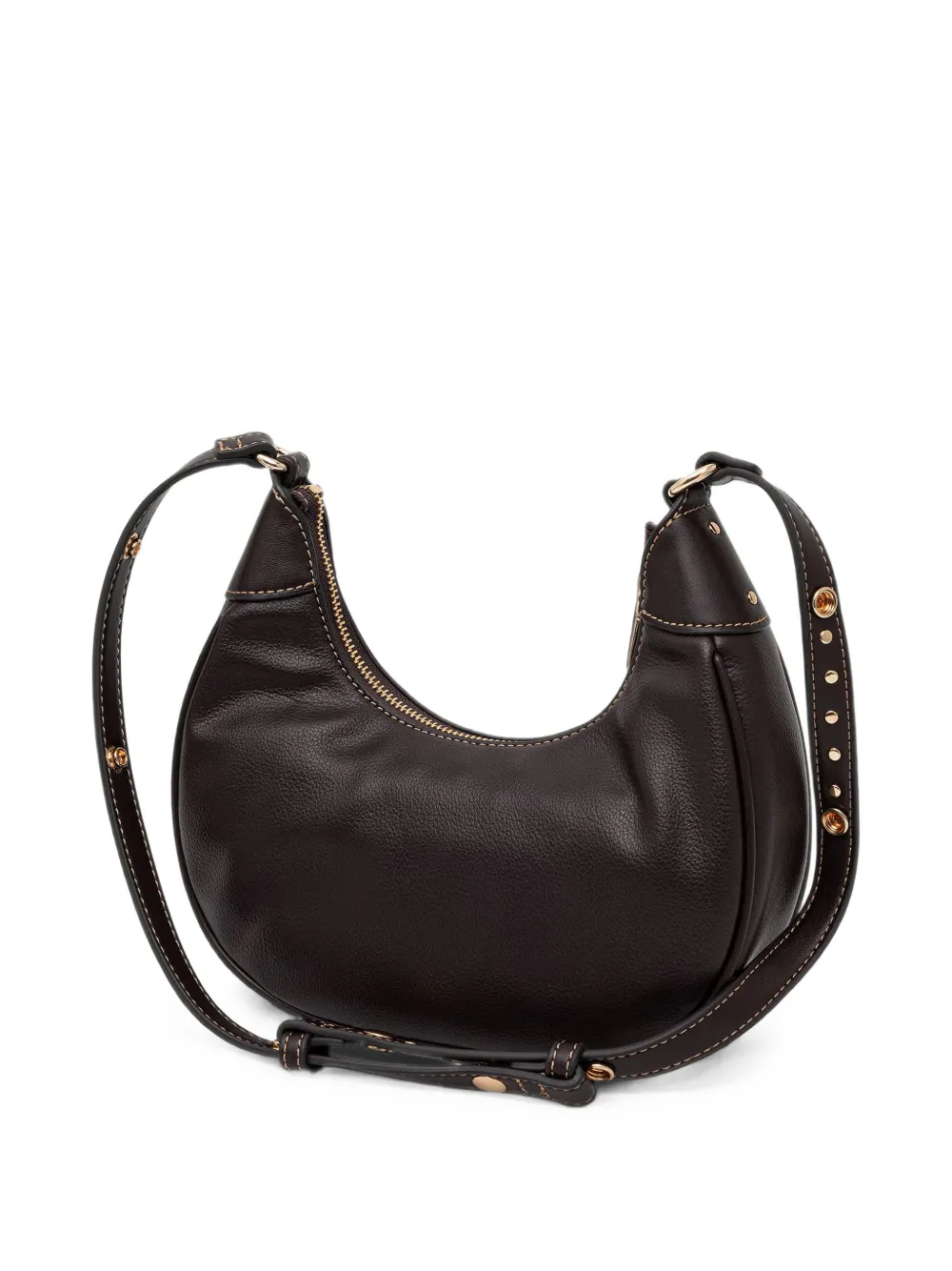 LIU JO Crossbodytas met studs Bruin