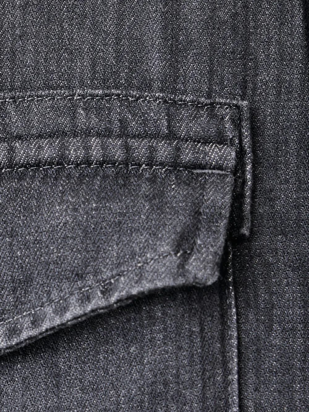Levi's button-up pocket-detail shirt Grijs