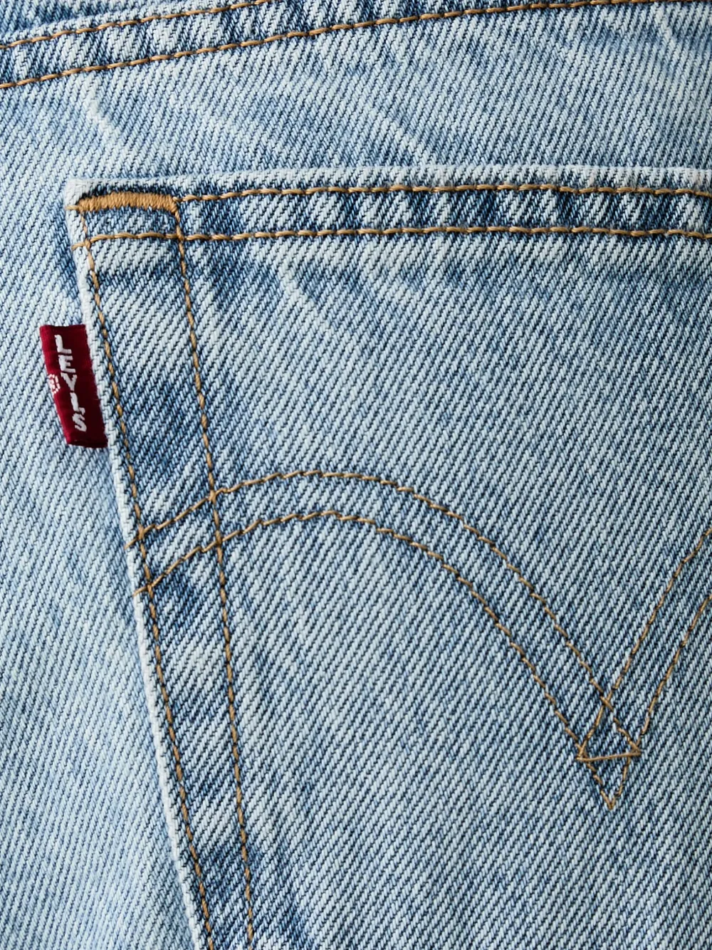 Levi's Straight jeans Blauw