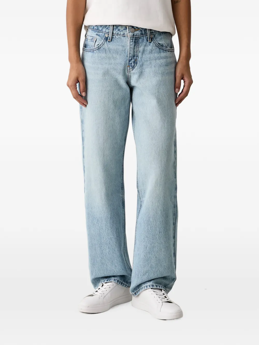 Levi's low-rise straight-leg jeans