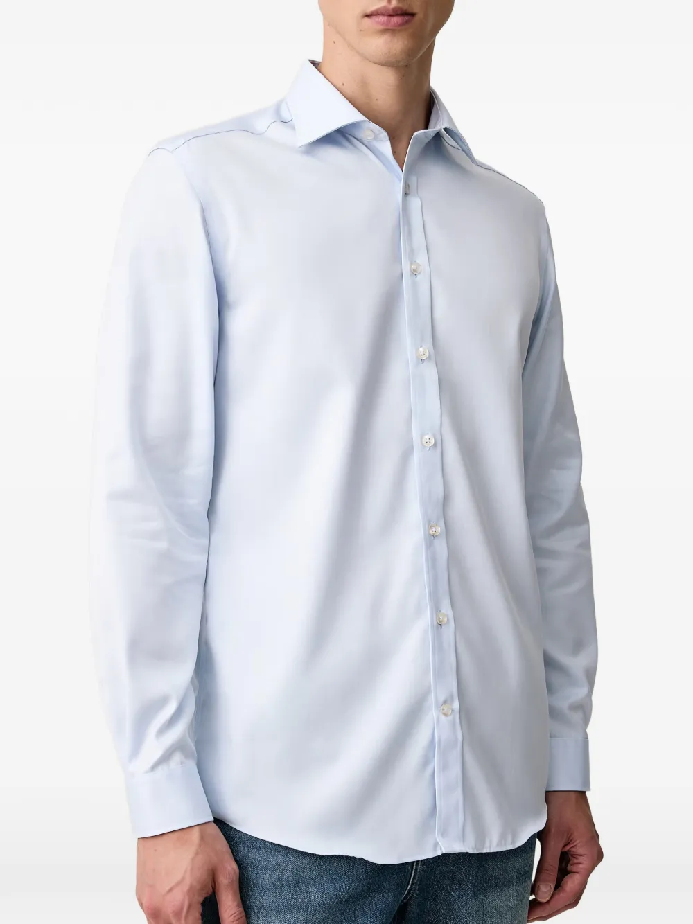Lindbergh Overhemd met lange mouwen Blauw