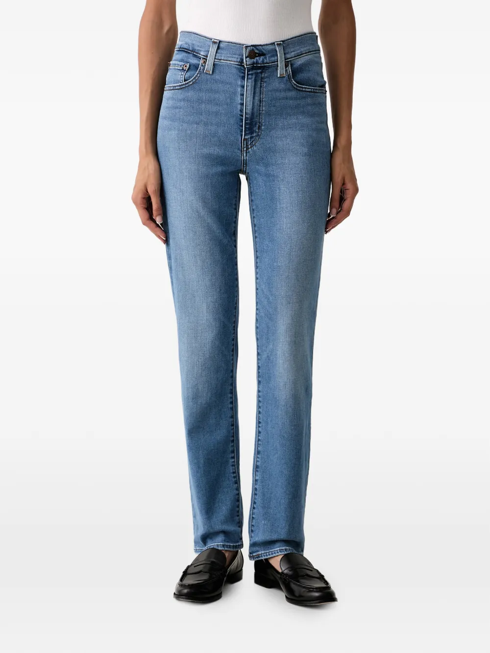 Levi's 722™ logo-patch straight-leg jeans
