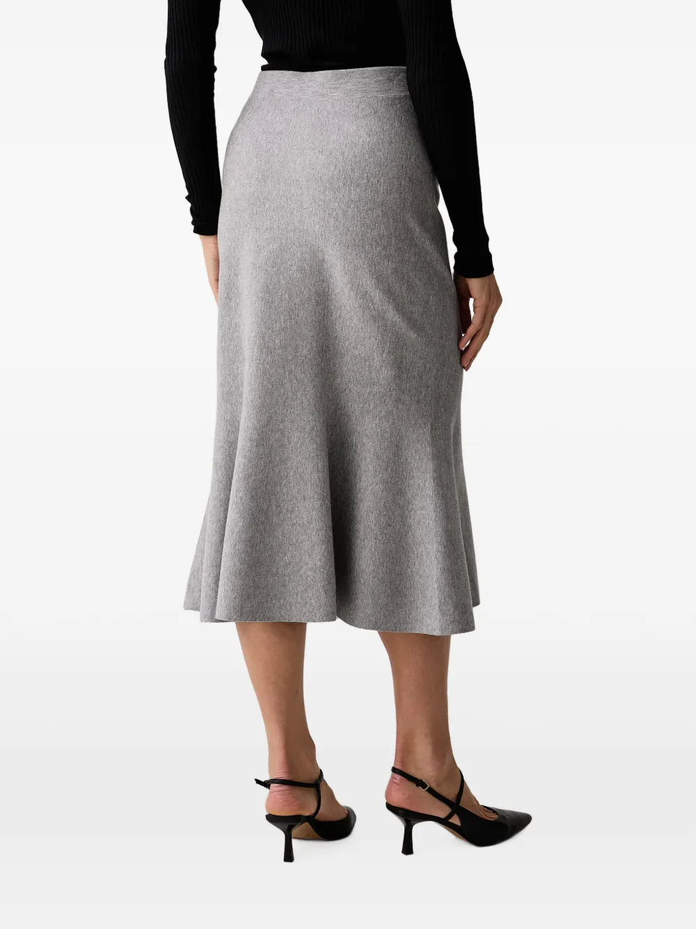 LIU JO Flared rok Grijs