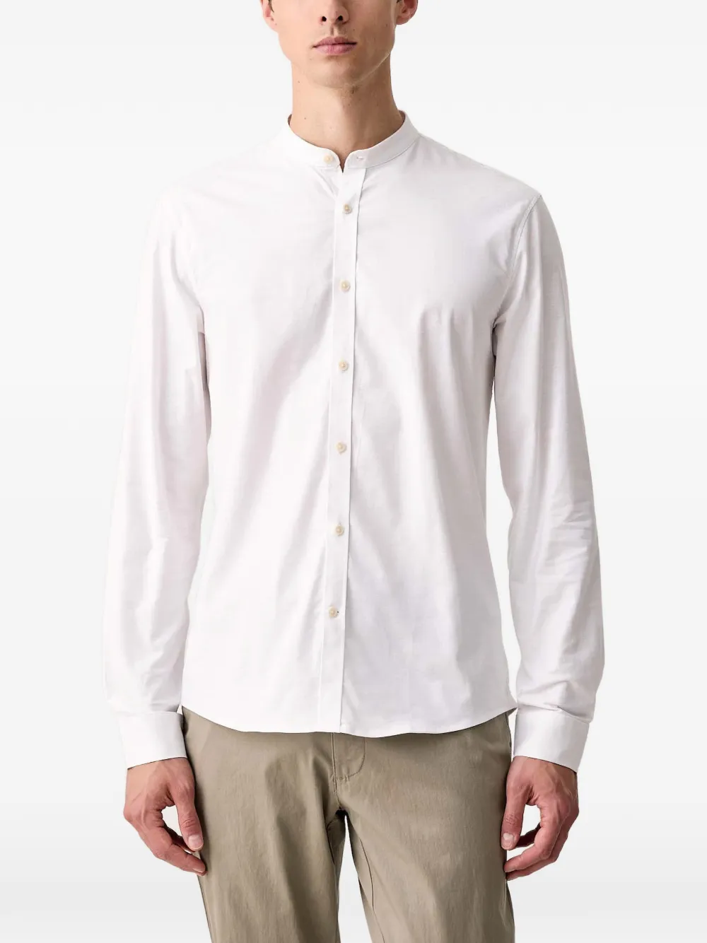 Lindbergh long-sleeve oxford shirt
