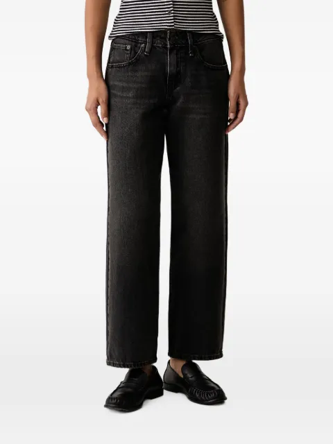 Levi's faded-effect straight-leg jeans