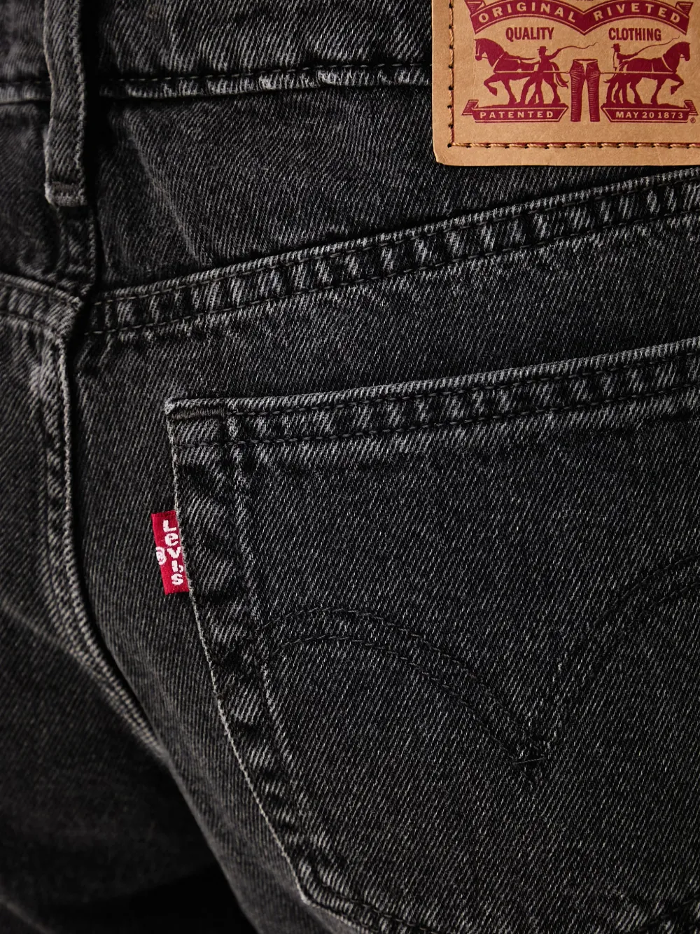 Levi's Jeans met vervaagd-effect Zwart