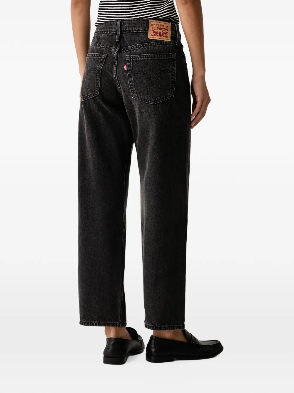 Levi's Jeans met vervaagd-effect Zwart
