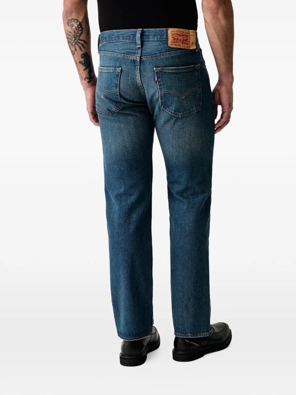 Levi's 501 Relaxed jeans Blauw