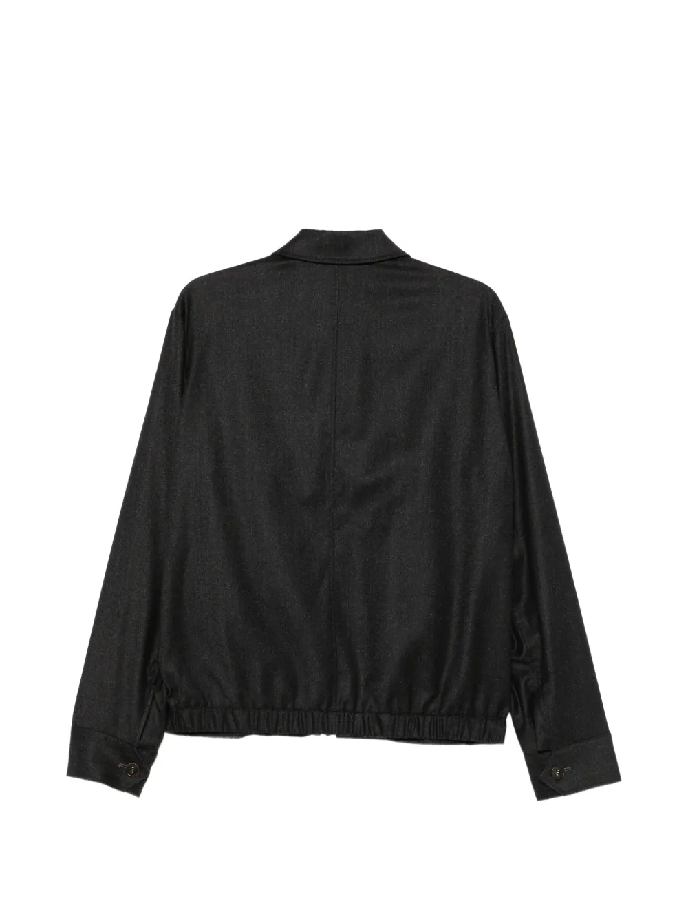 Paul Smith zip-up collared jacket Zwart