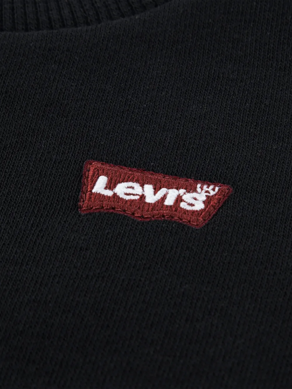 Levi's Kids logo-patch tracksuit set Zwart