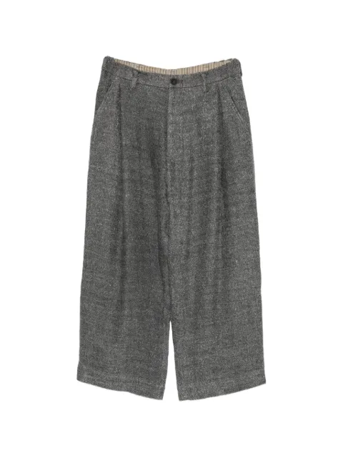 Ziggy Chen pleated wide-leg trousers