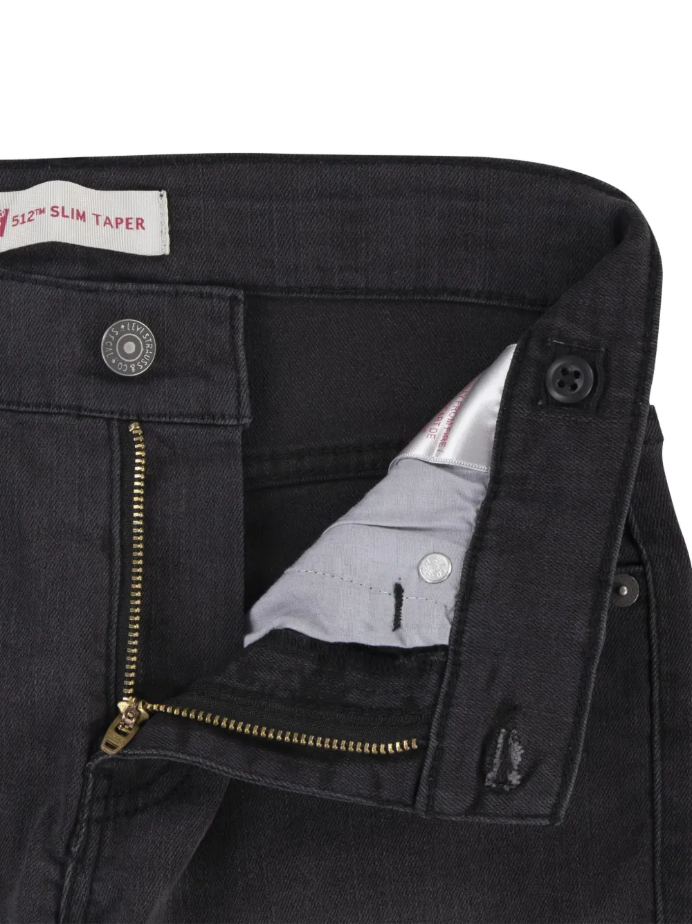 Levi's Kids 512 Slim Taper jeans Grijs