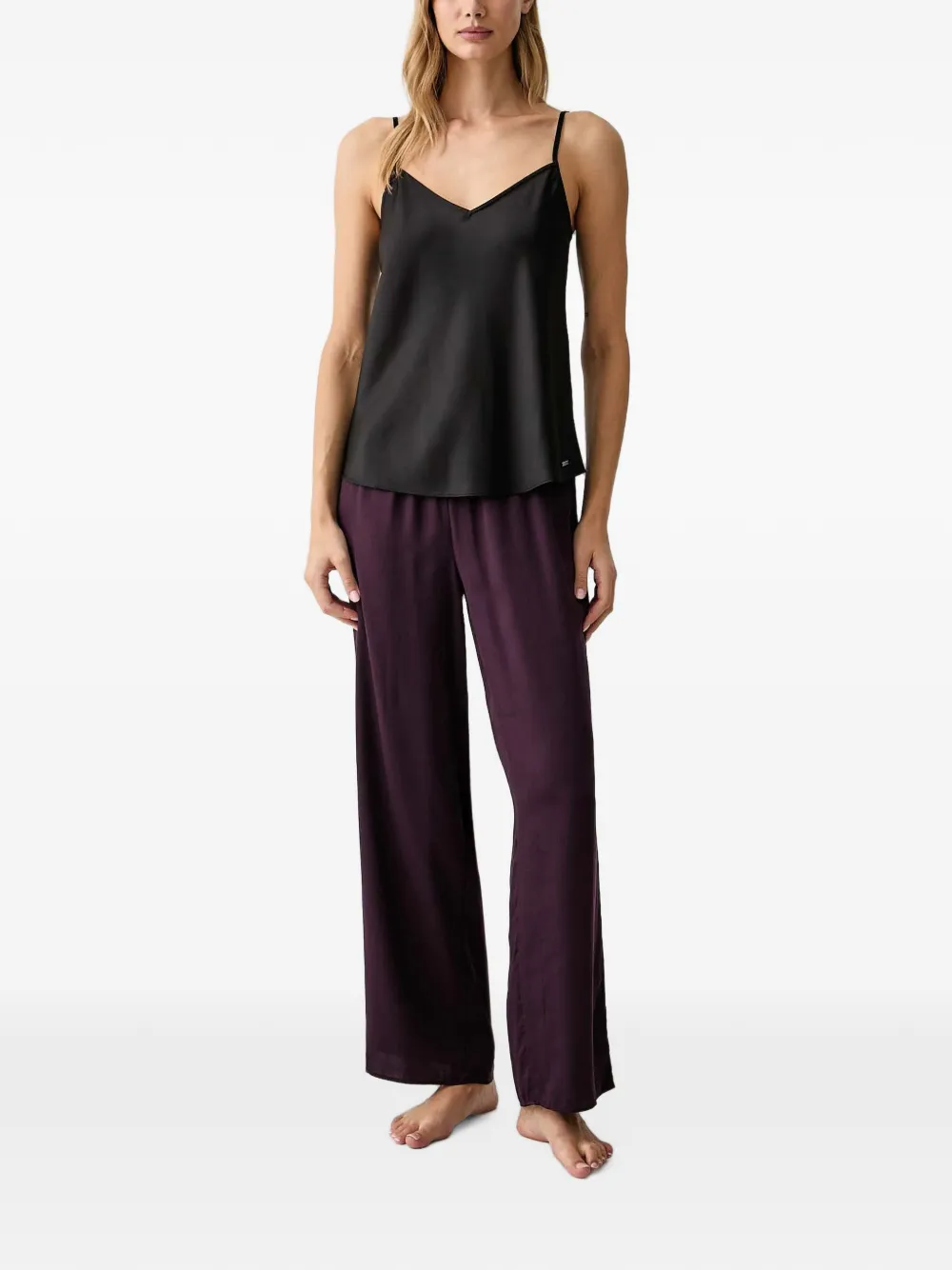 Chantelle Illusion pyjamabroek Paars