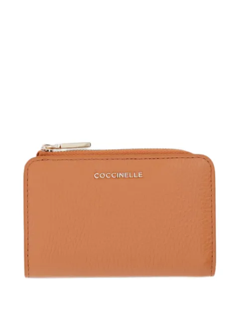 Coccinelle small Metallic logo-lettering wallet