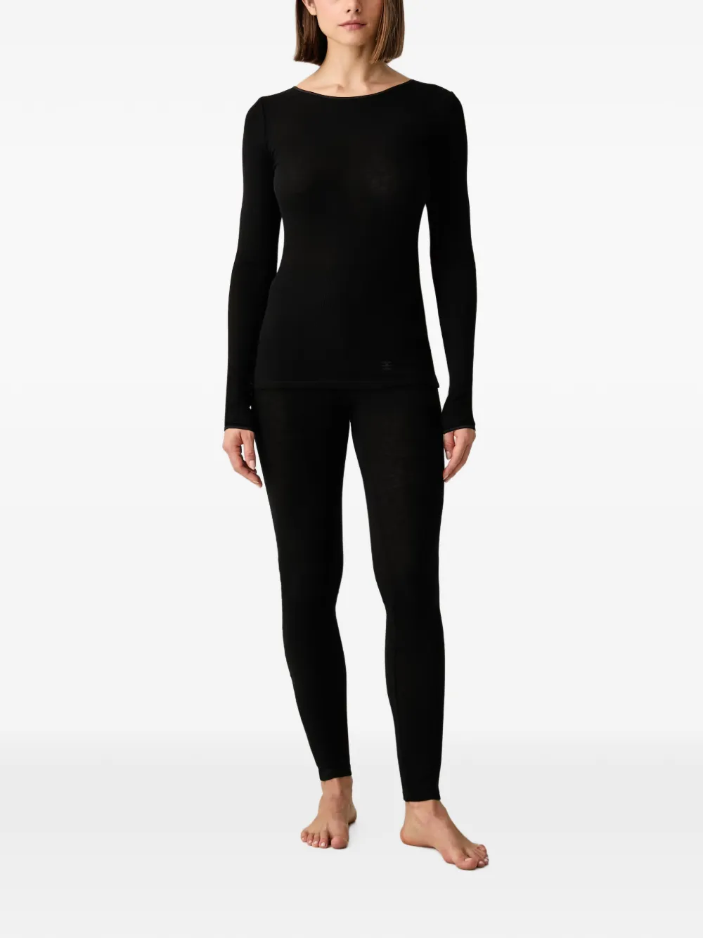Chantelle Warm Radiance T-shirt Zwart