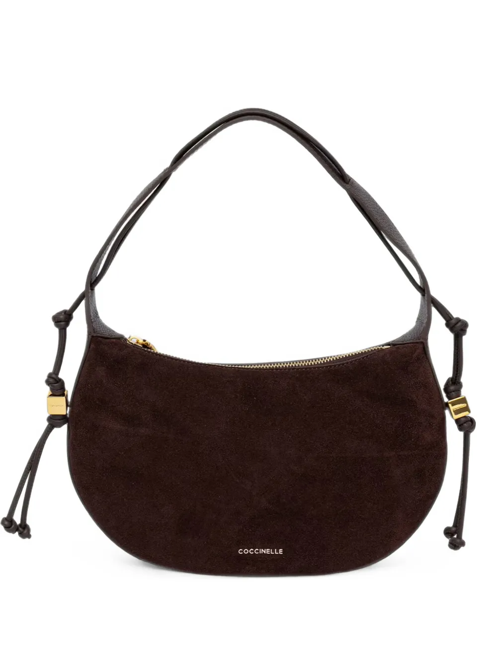 Coccinelle small Thess suede tote bag