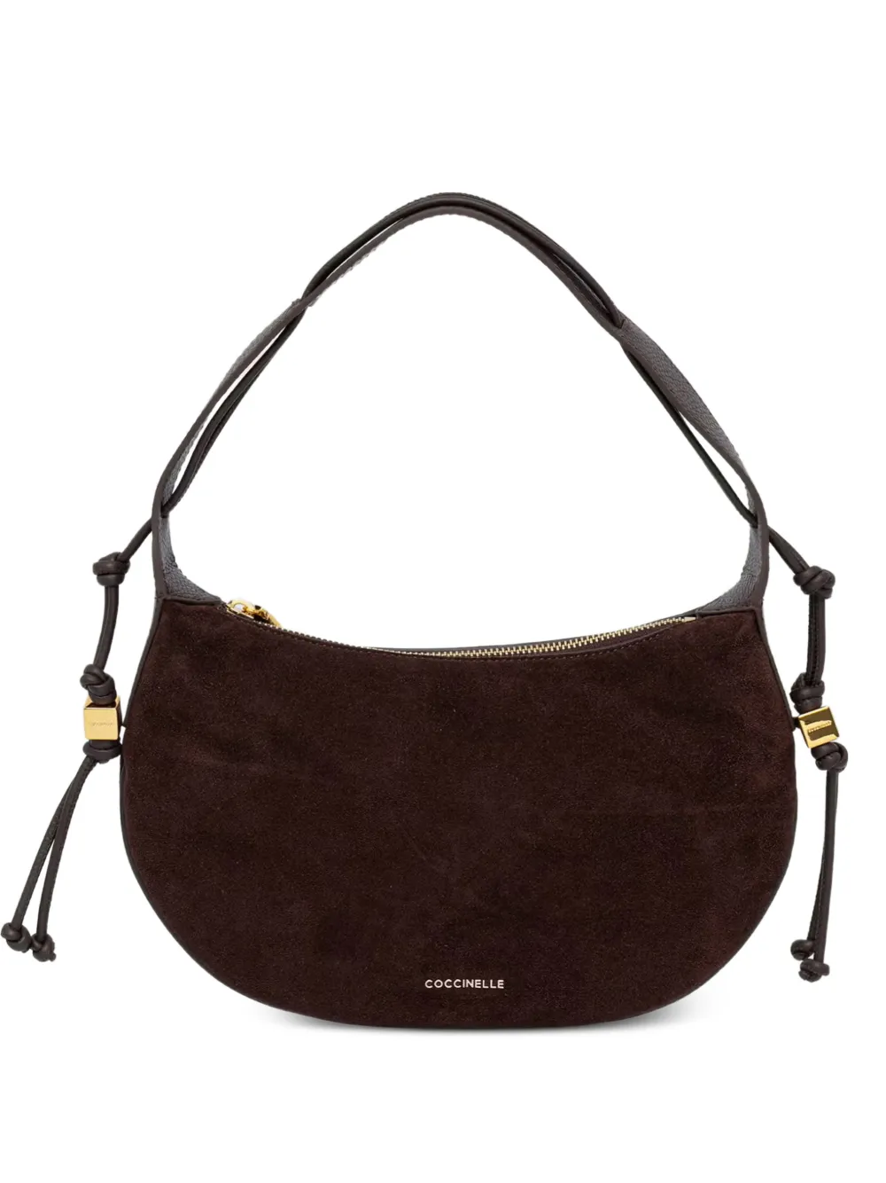 Coccinelle petit sac à main Thess en daim - Marron Coccinelle petit sac à main Thess en daim - Marron