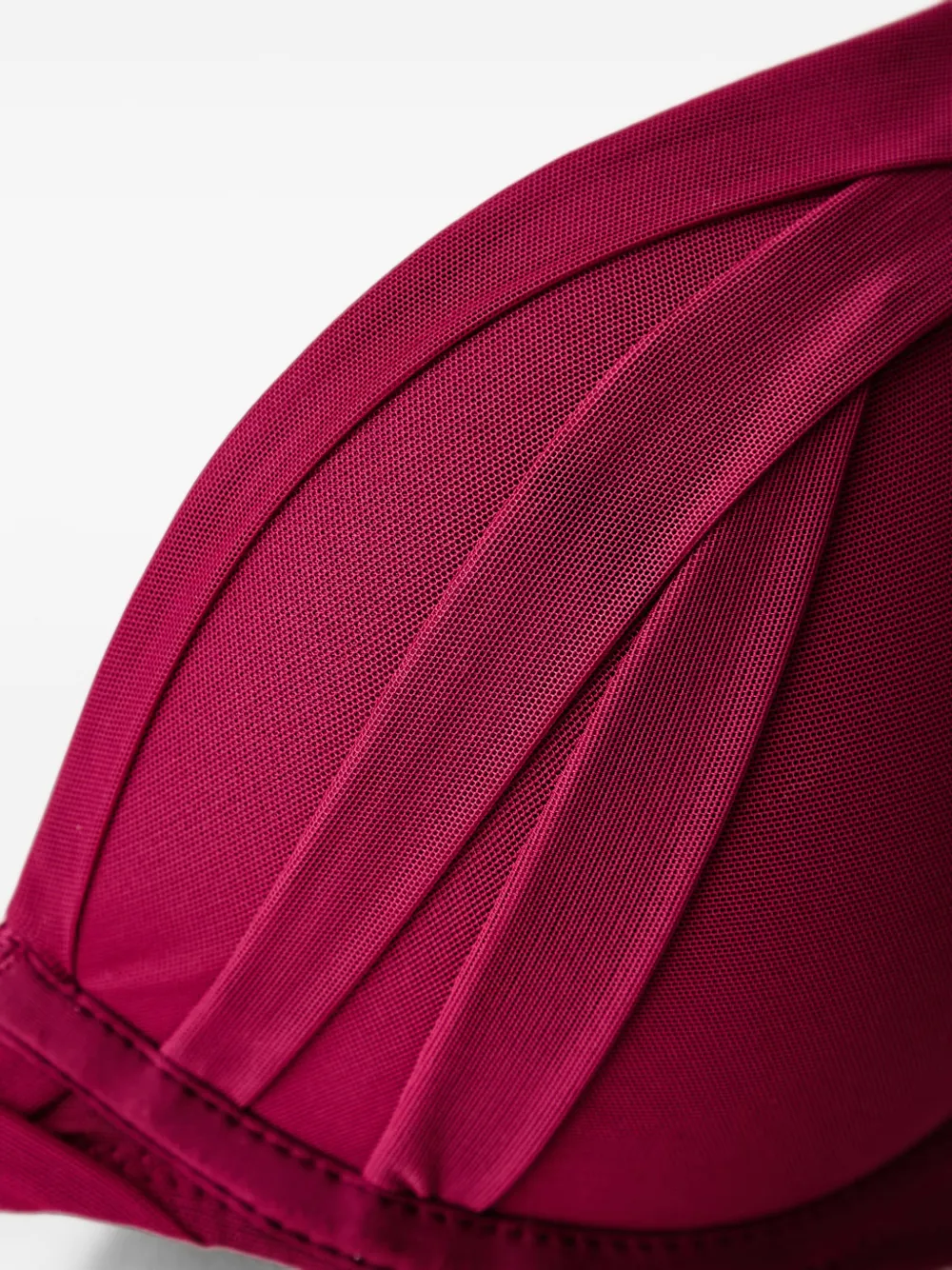 Chantelle Scarlet push-up bh Rood