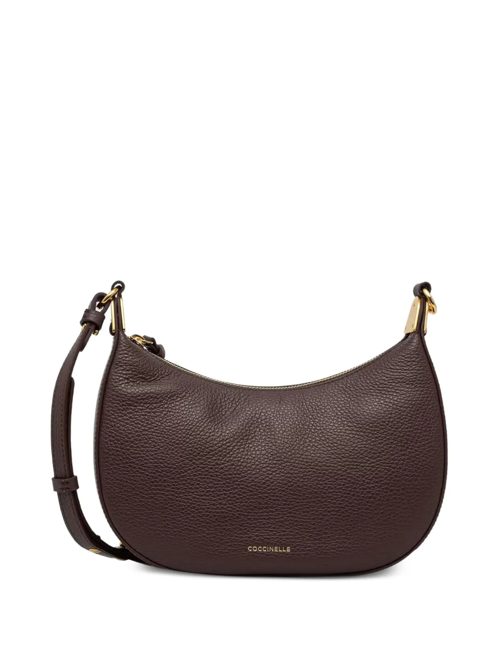 Coccinelle grained leather shoulder bag - Rot