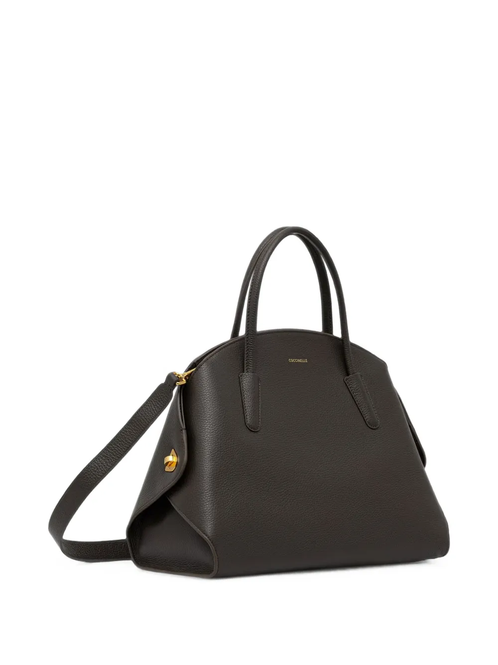 Coccinelle Ladybug shopper met textuur Bruin
