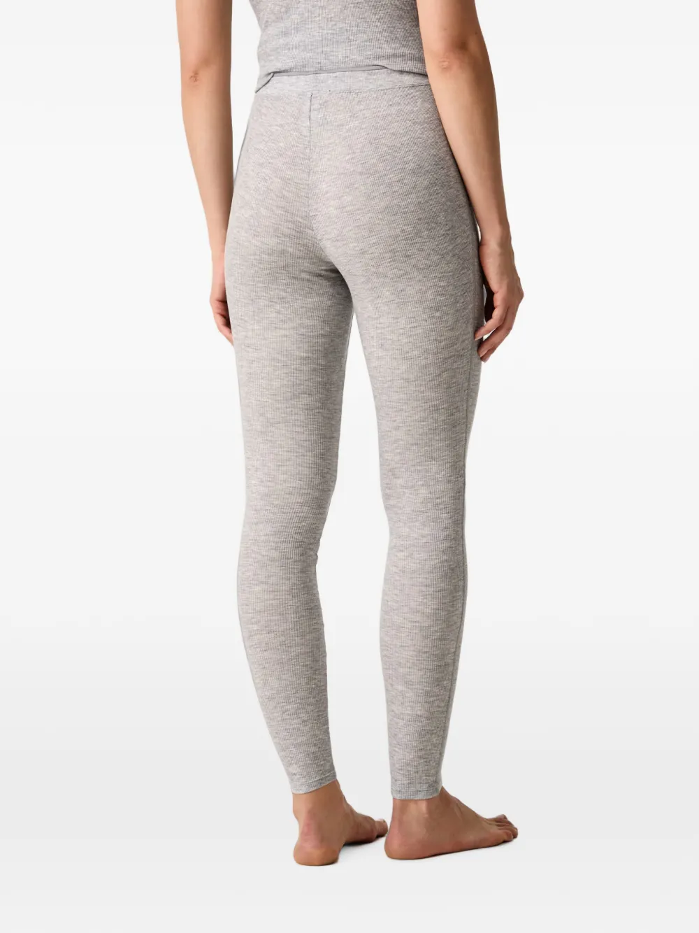 Chantelle Warm Radiance ribgebreide legging Grijs