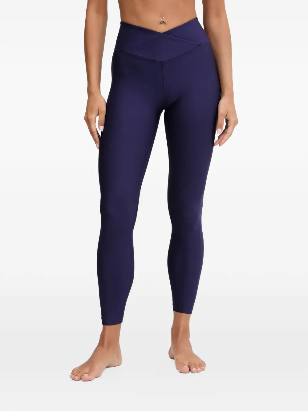 Casall crossover leggings - Violet Casall crossover leggings - Violet
