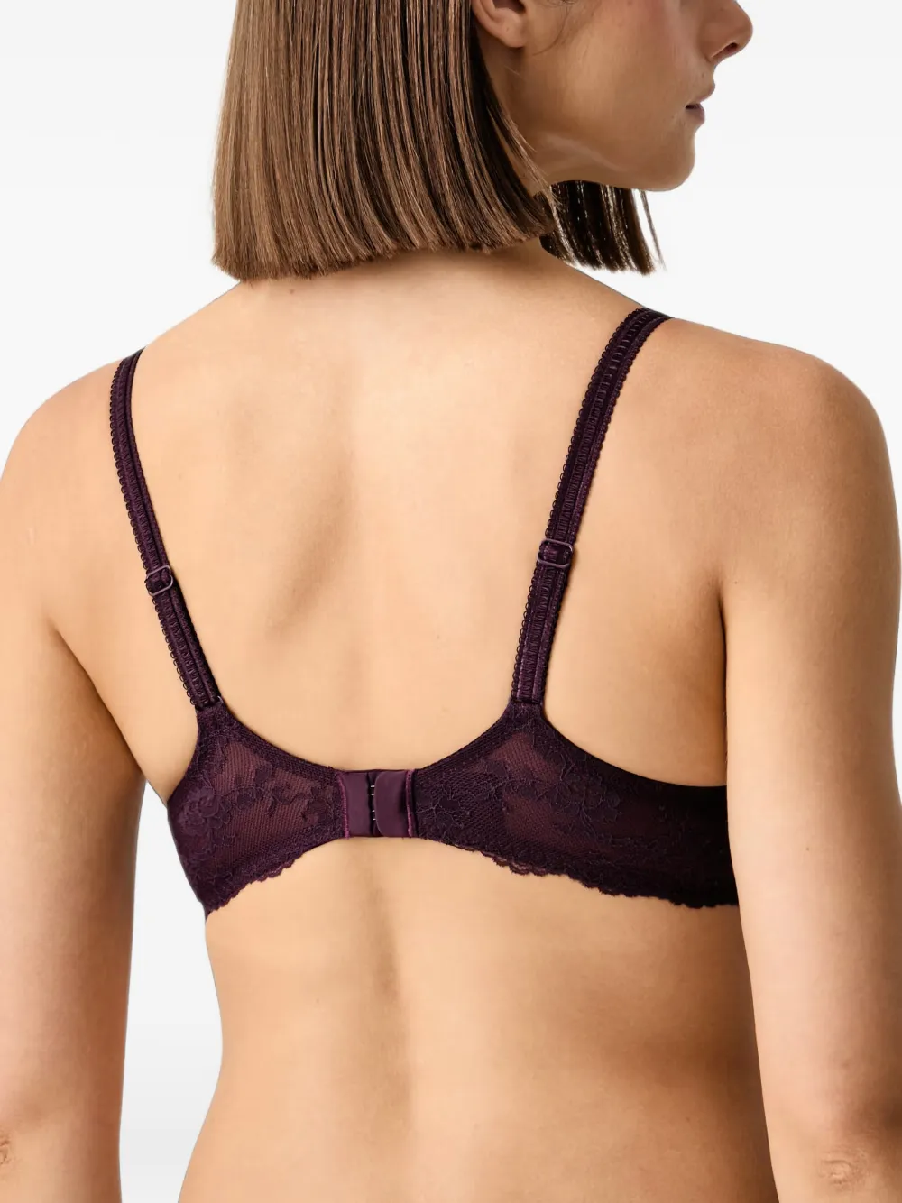 Chantelle Illusion push-up bh met bandjes Paars