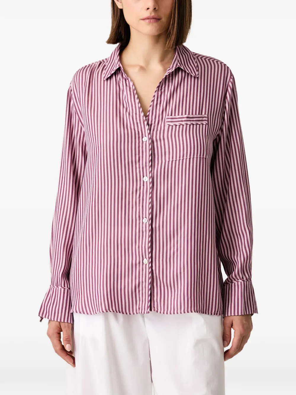Chantelle Mael striped pajama shirt