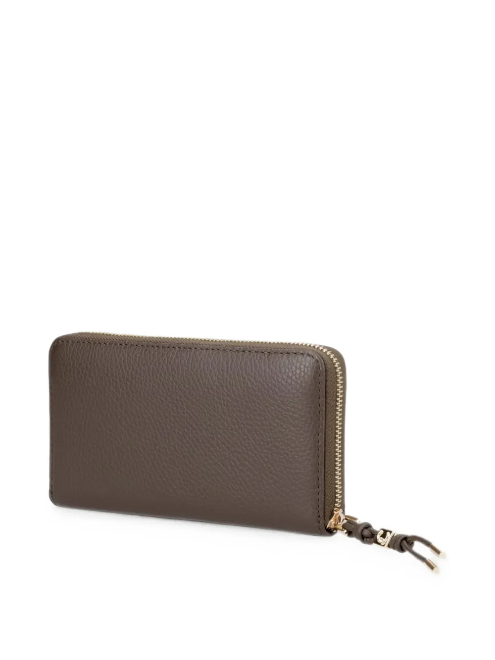 Coccinelle logo-print pebbled-leather wallet Bruin