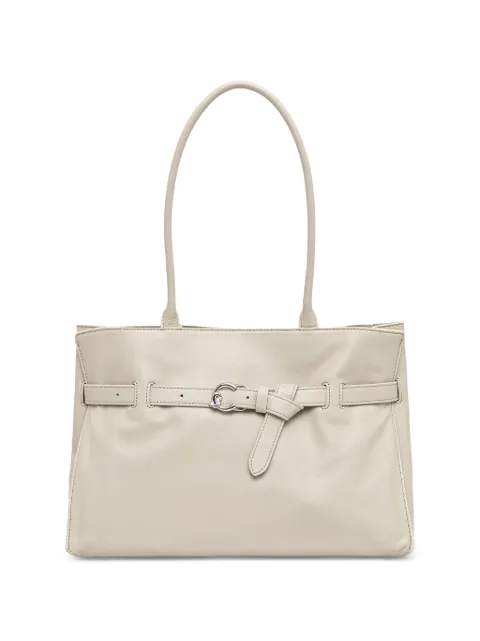 Coccinelle buckle-detail logo-print tote bag