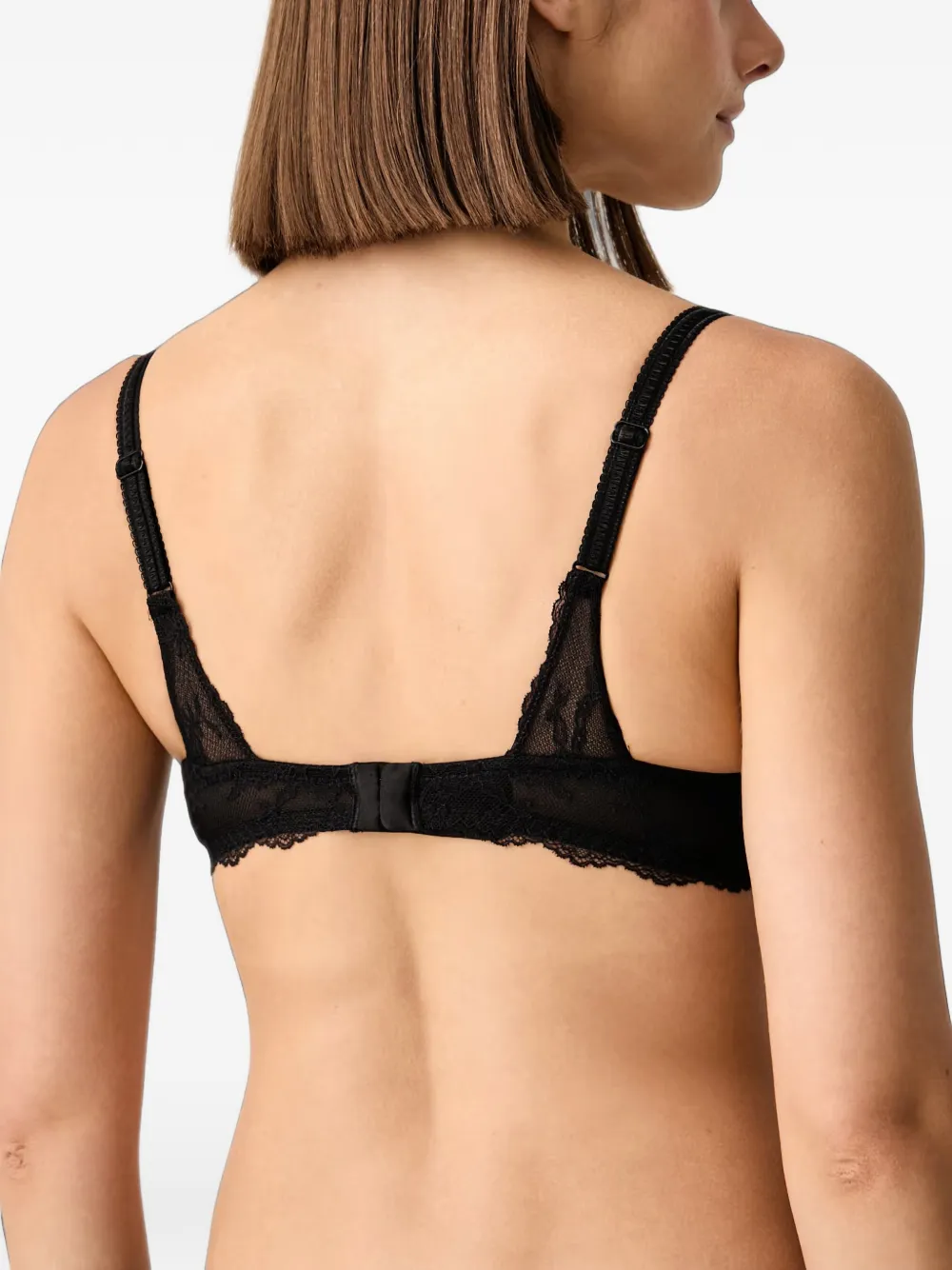 Chantelle Illusion bh met geborduurde kanten afwerking Zwart